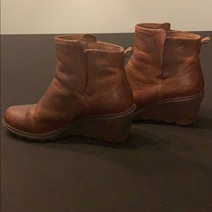 Timberland Wedge Booties NWOT